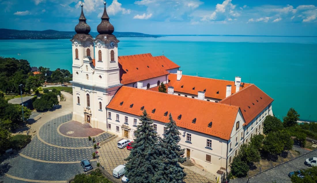 Panoramic View of Lake Balaton
