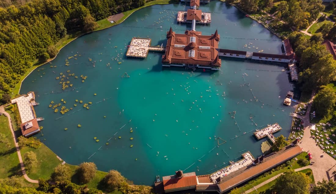 The Famous Lake Heviz in Hungary