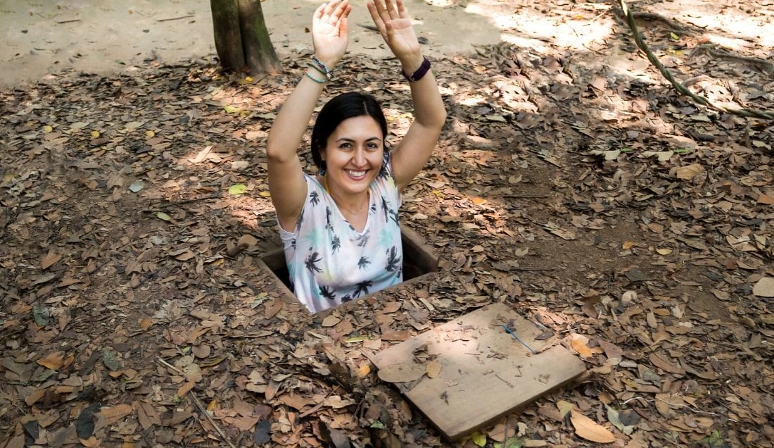 Explore the Cu Chi Tunnels 