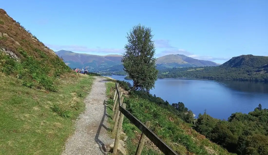Hike around Derwentwater Lake