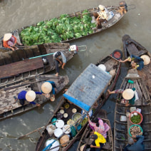 Cai Rang Floating Market