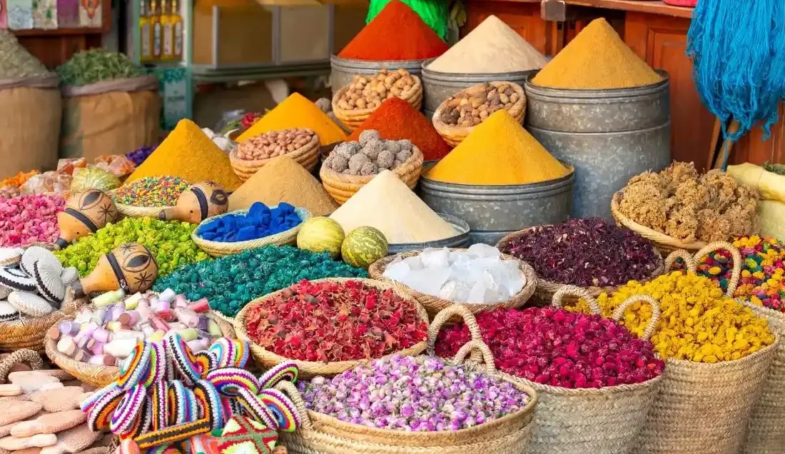 Explore the souk markets in Marrakech 