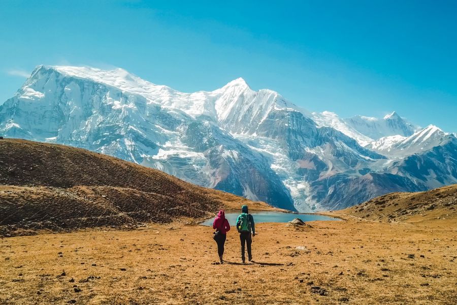 Blue Sky Mountain View, Nepal