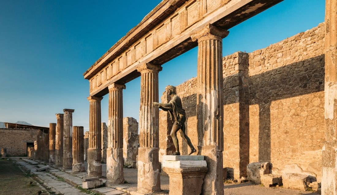 Step back in time with a guided tour of Pompeii