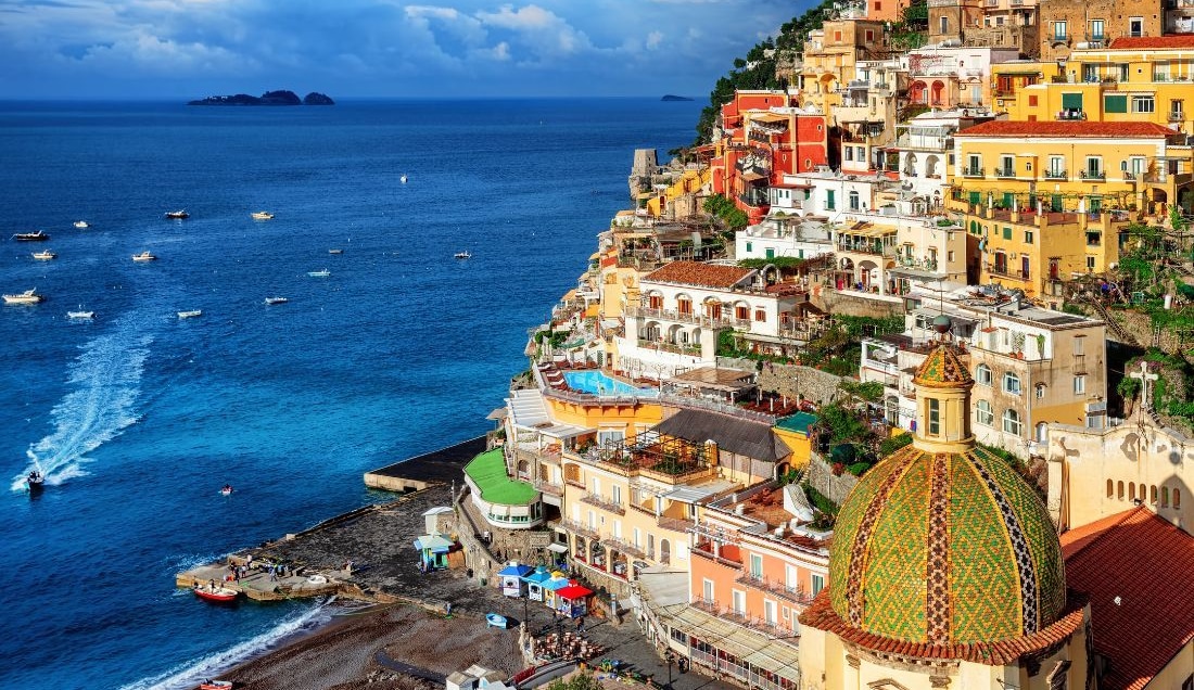 Explore the colourful cliffside town of Positano, a highlight of our Amalfi Coast Walking Holiday