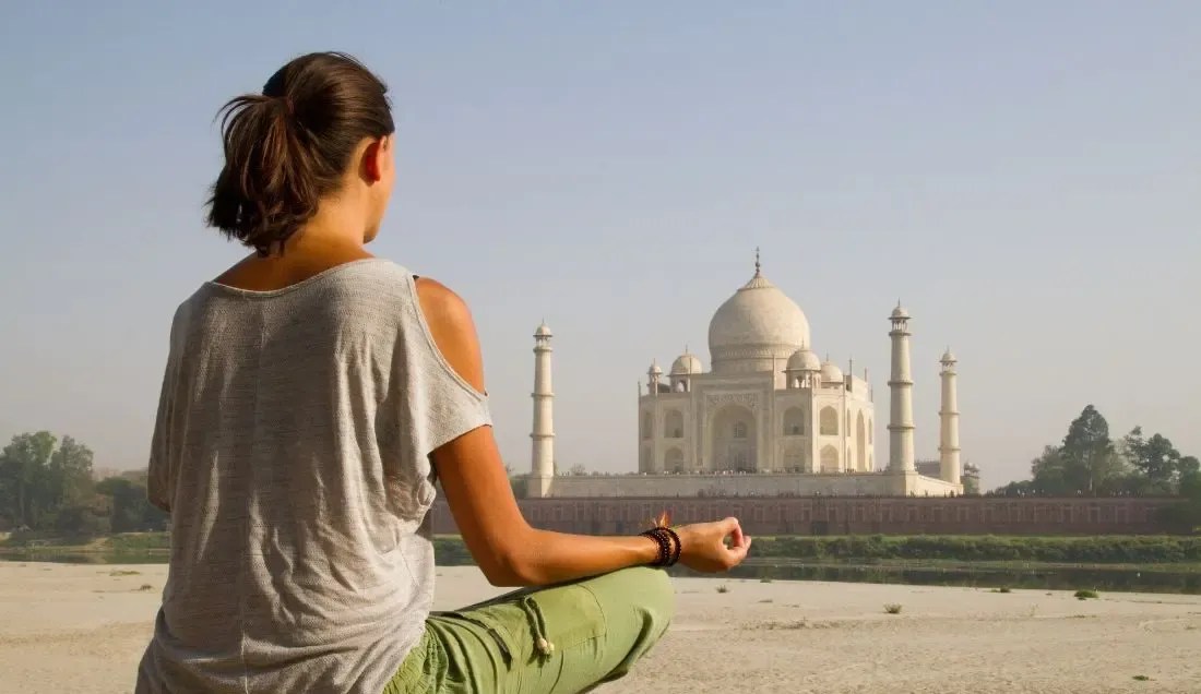 See the iconic Taj Mahal