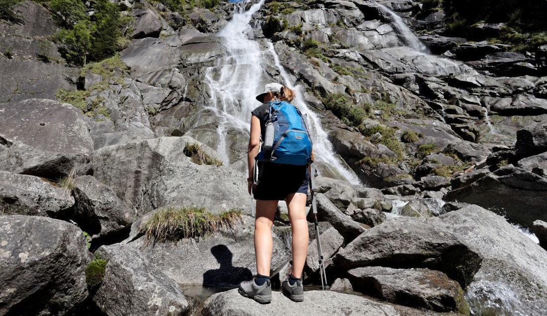 Experience the waterfalls in Val di Genova.