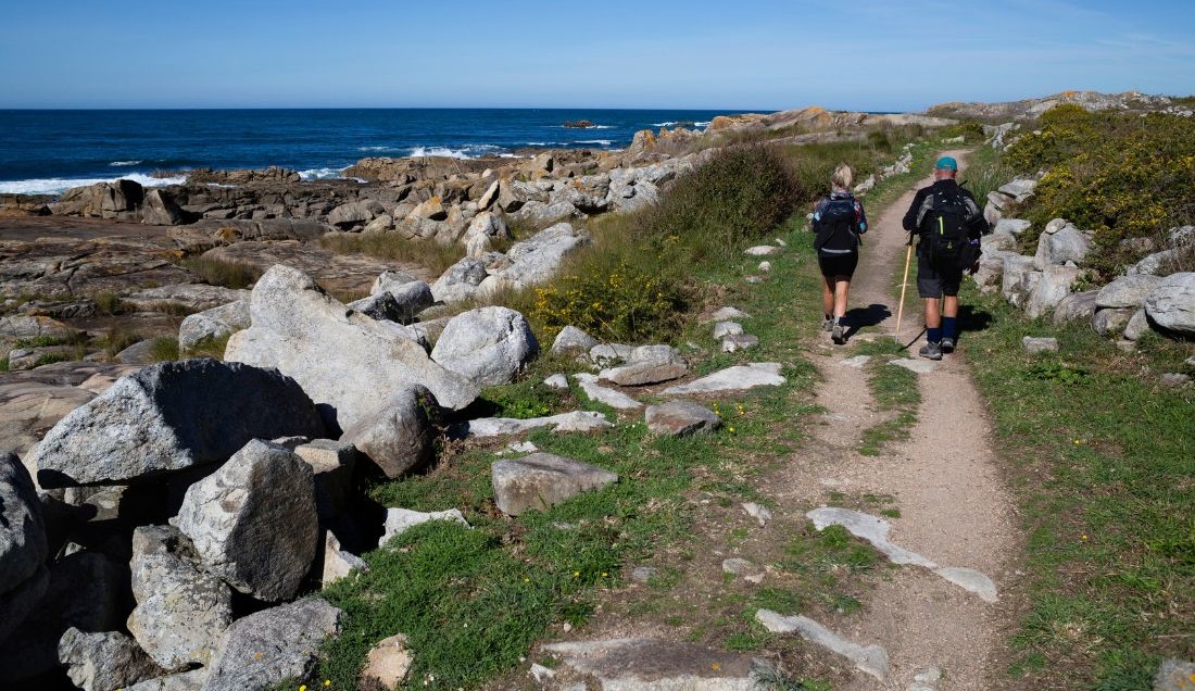 Walk the coastal path along the Camino de Santiago.