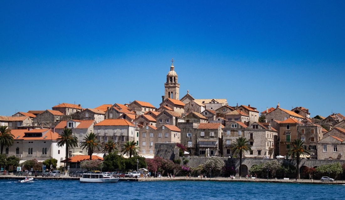 Wander the streets of Korčula Old Town.