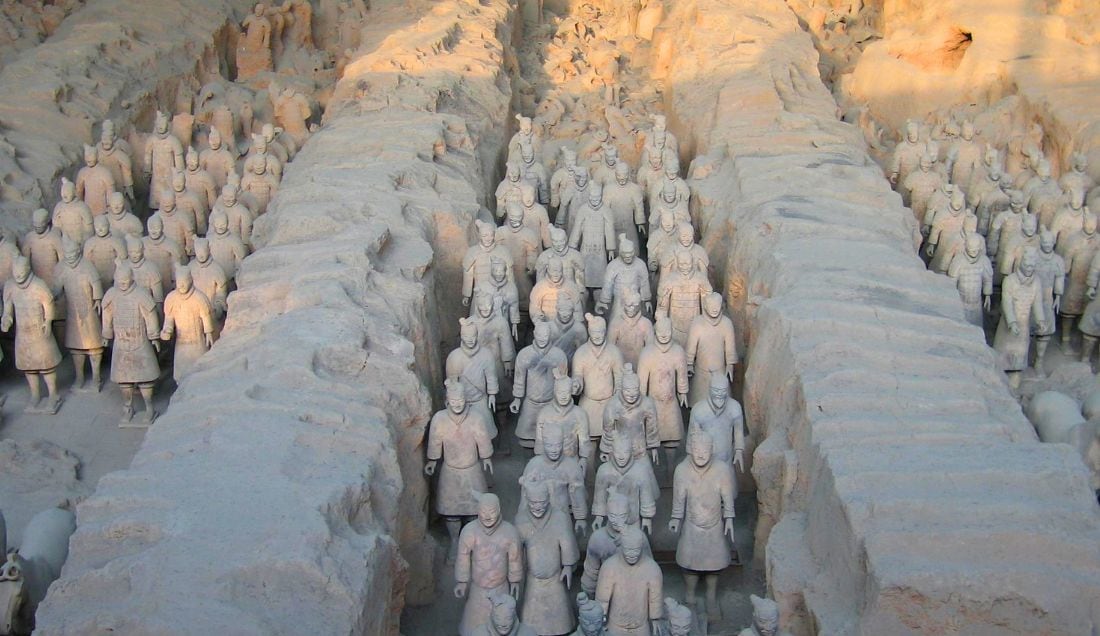 Discover the remarkable Terracotta Army in Xi’an.