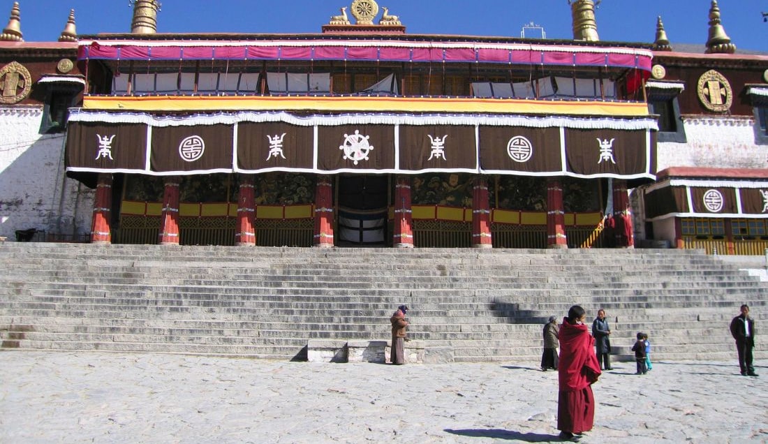 Visit a traditional Tibetan monastery.